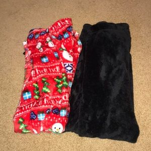 TWO of the forest pajama pants EVER!